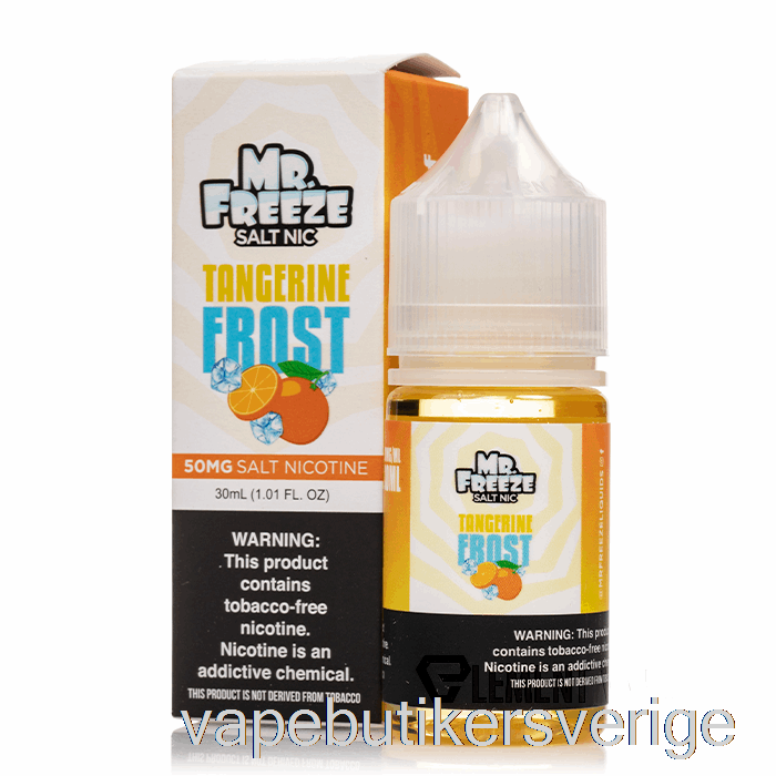 Vape Sverige Tangerine Frost - Mr Freeze Salter - 30ml 35mg